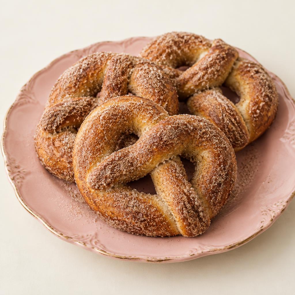 Cinnamon Sugar Soft Pretzels